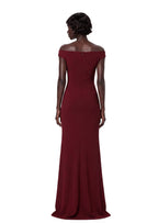 Zalika Off Shoulder Slit Maxi Dress