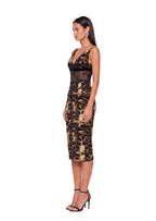 Jaakoppi  Lace Sleeveless Midi Dress