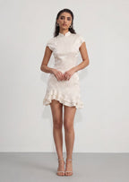 Olyra Ruffled Mini Dress