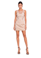Lafayette Embellished Lace Mini Dress