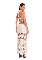 Babette Sleeveless Halter Neck Maxi Dress