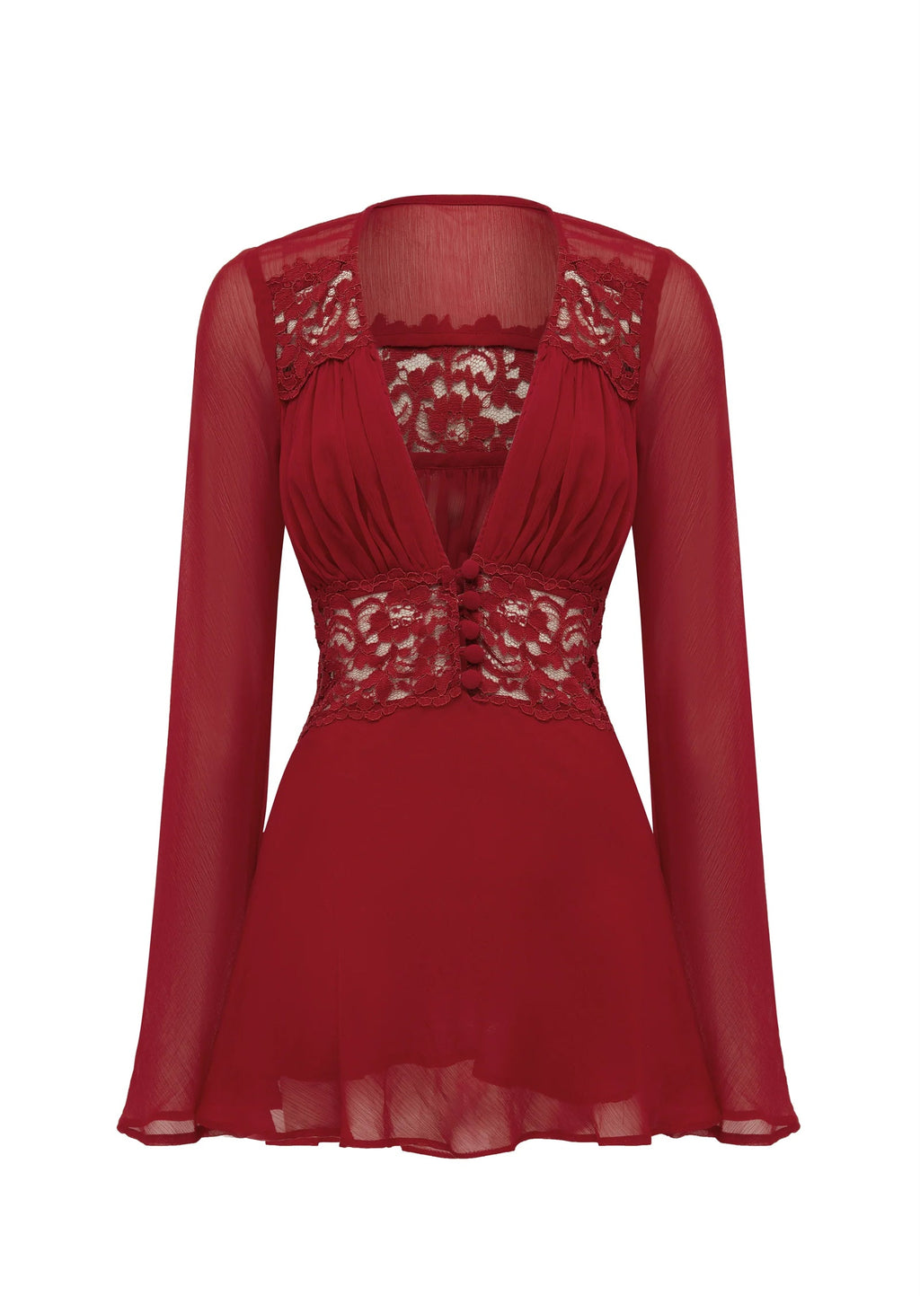 FIona Mini Dress In Red