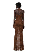 Dafydd Sleeveless Lace Maxi Dress