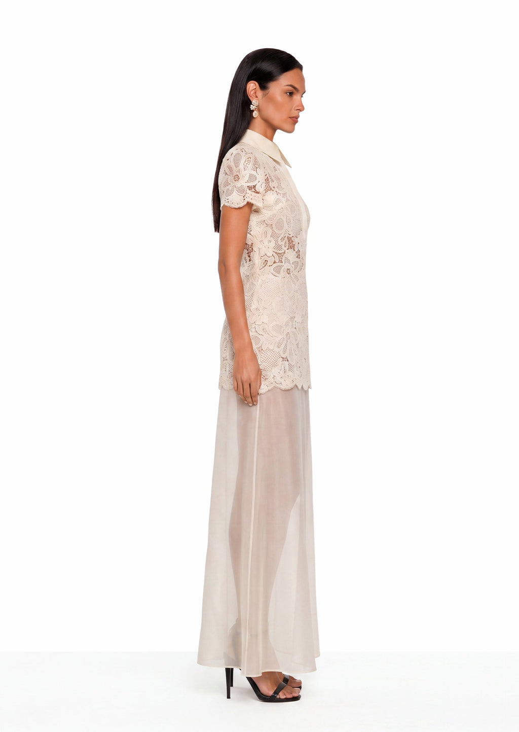 Ickett Lacey Set Maxi Dress