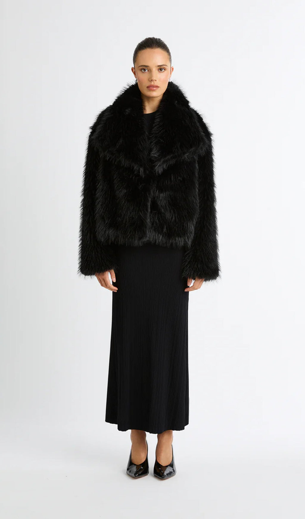 Fur Mini Coat