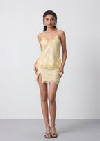 Sadona Sequined Top & Mini Skirt Set