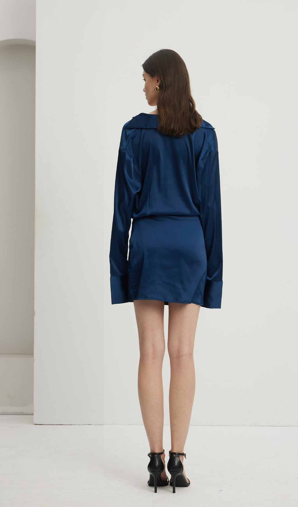Cowl Neck  Mini Dress