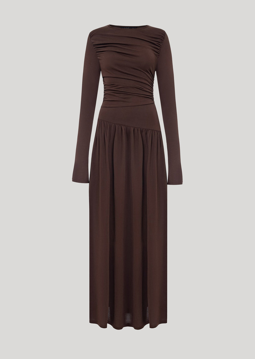 Ruffle Knitted Maxi Dress