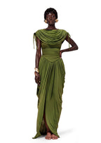 Wambleeska Strapless Stretch Maxi Dress