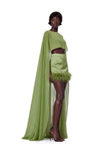 Lehua Long Shawl Strapless Skirt Set