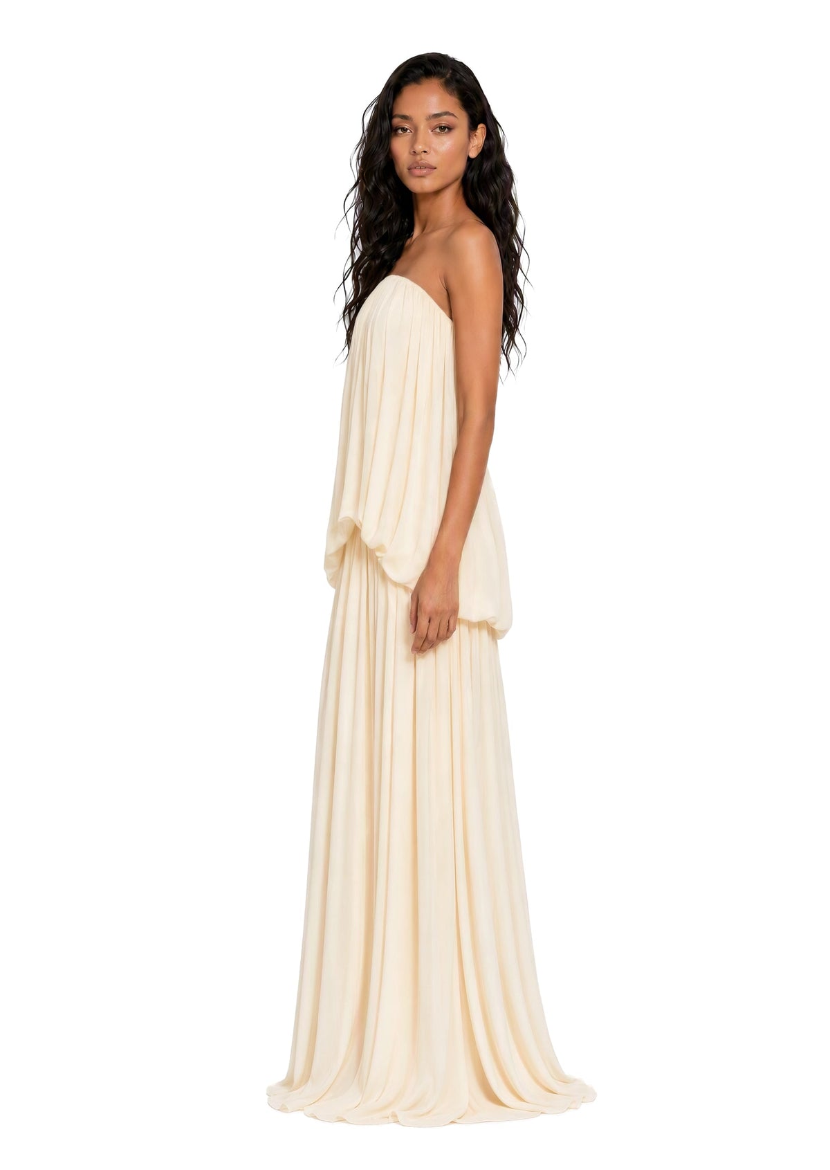 Dae Sleeveless Strapless Maxi Dress