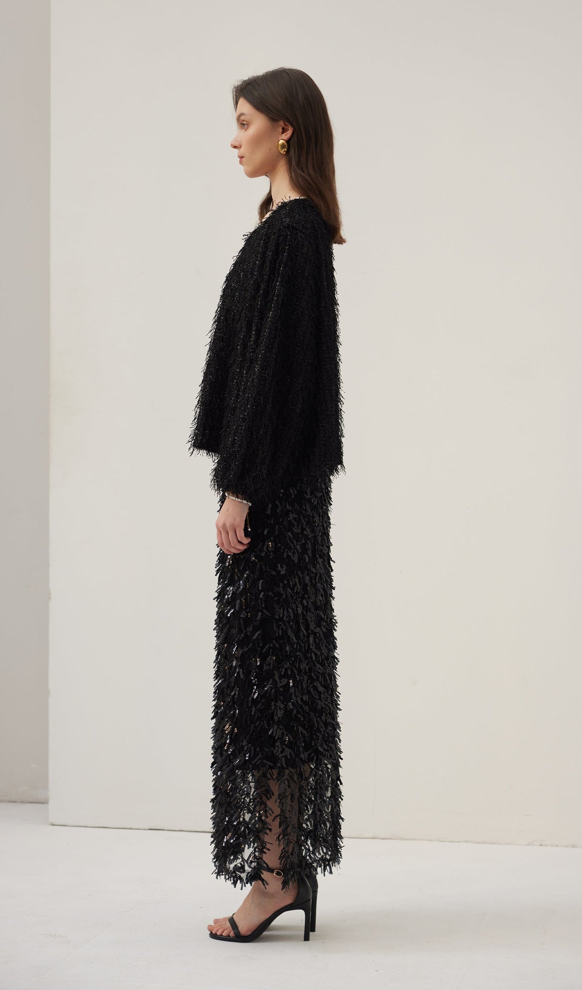 Solid Fringed Top