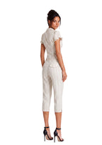 Naima Short Sleeved Top & Capri Pants Set