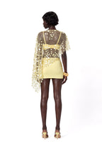 Manae Beach Bustier Skirt Sequined Cover Up Set