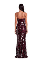 Kira Sequin V-Neck Sleeveless Maxi Dress