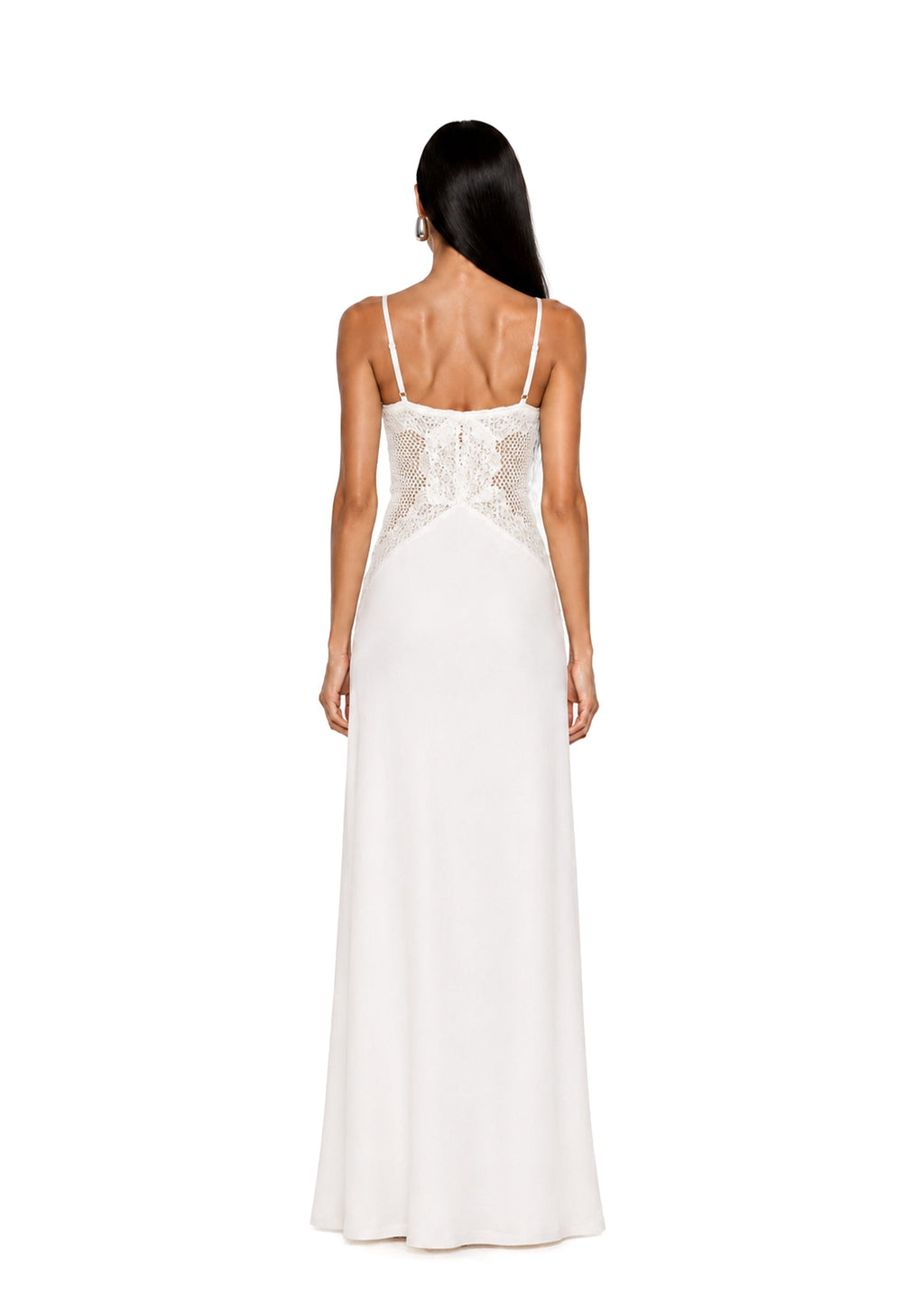 Sacagawea Sleeveless Lace Maxi Dress