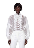 Lakelyn Lace Top In White