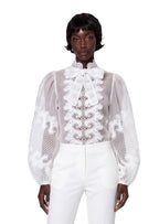 Lakelyn Lace Top In White