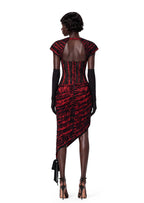 Mabel Open Back Lace Midi Dress