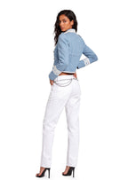 Jaelyn Long Sleeved Lace Cropped Jacket