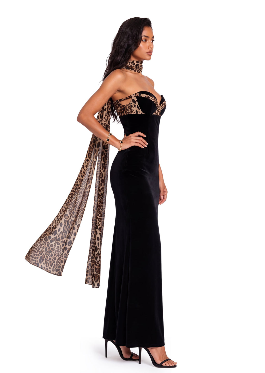 Cabo Sleeveless Printed Maxi Dress