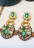 Ector Gemstone Stud Earrings