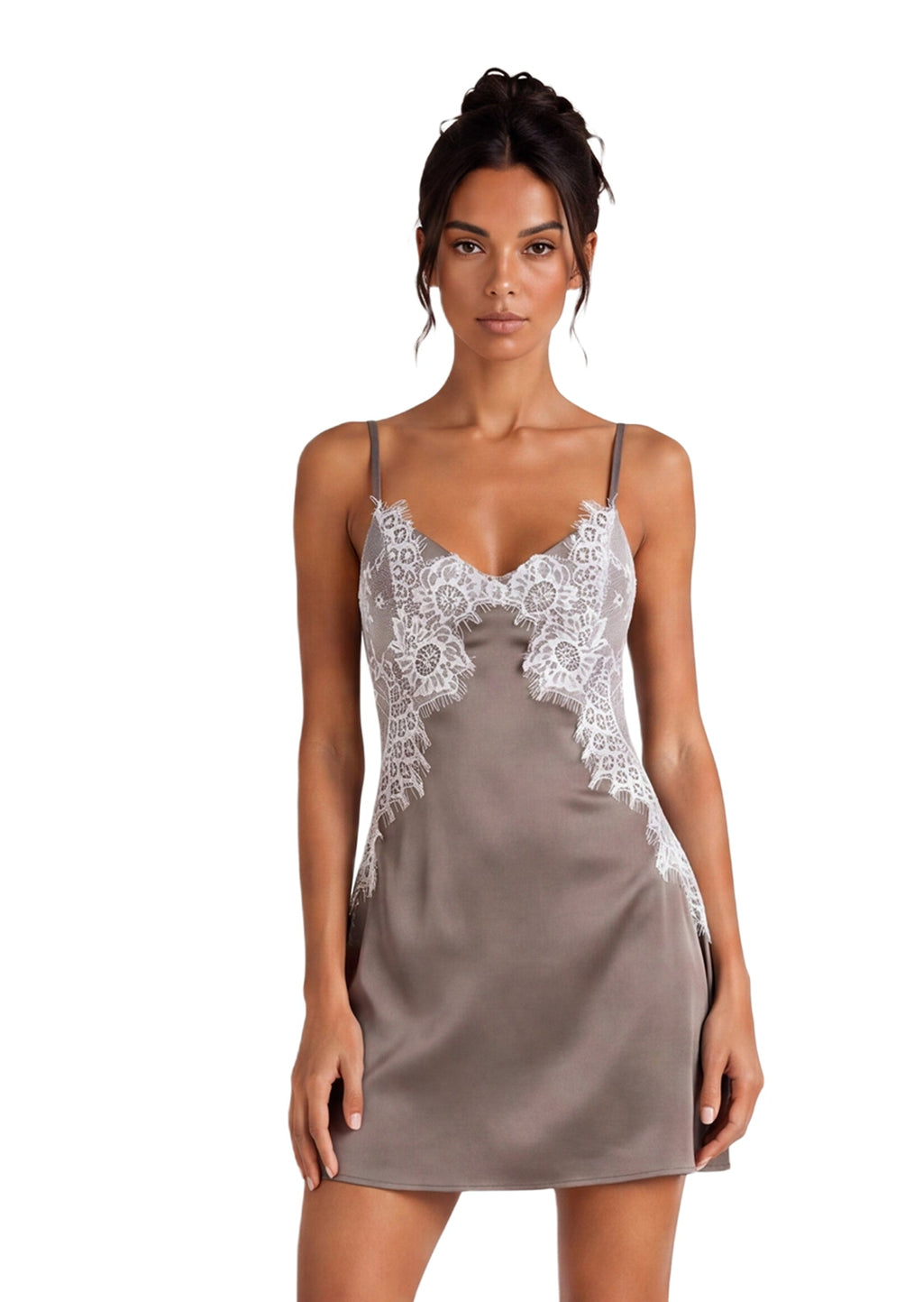 Jackie Lace Sleeveless Mini Dress