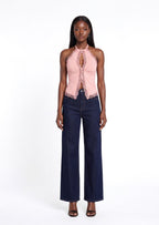 Abbott Cut Out Top In Pink