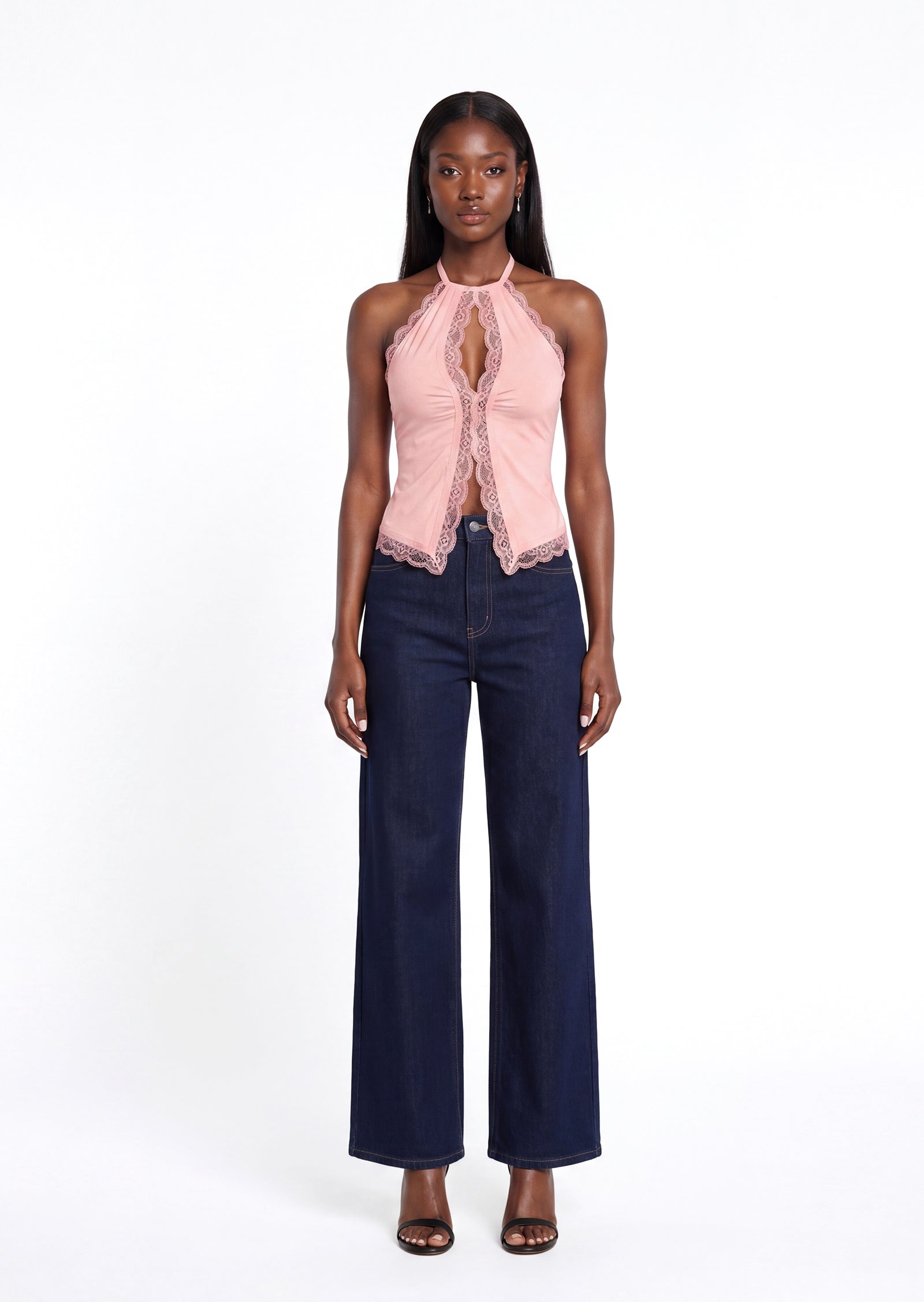 Abbott Cut Out Top In Pink