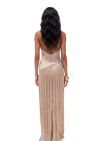Kafeel Knit Halter Maxi Dress