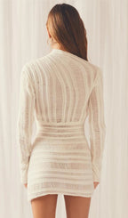 Hollow Out  Mini Dress