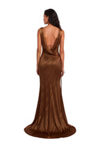 Macawi Satin Sleeveless Maxi Dress