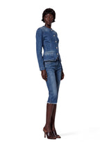 Paiva Long Sleeve Denim Jacket In Blue