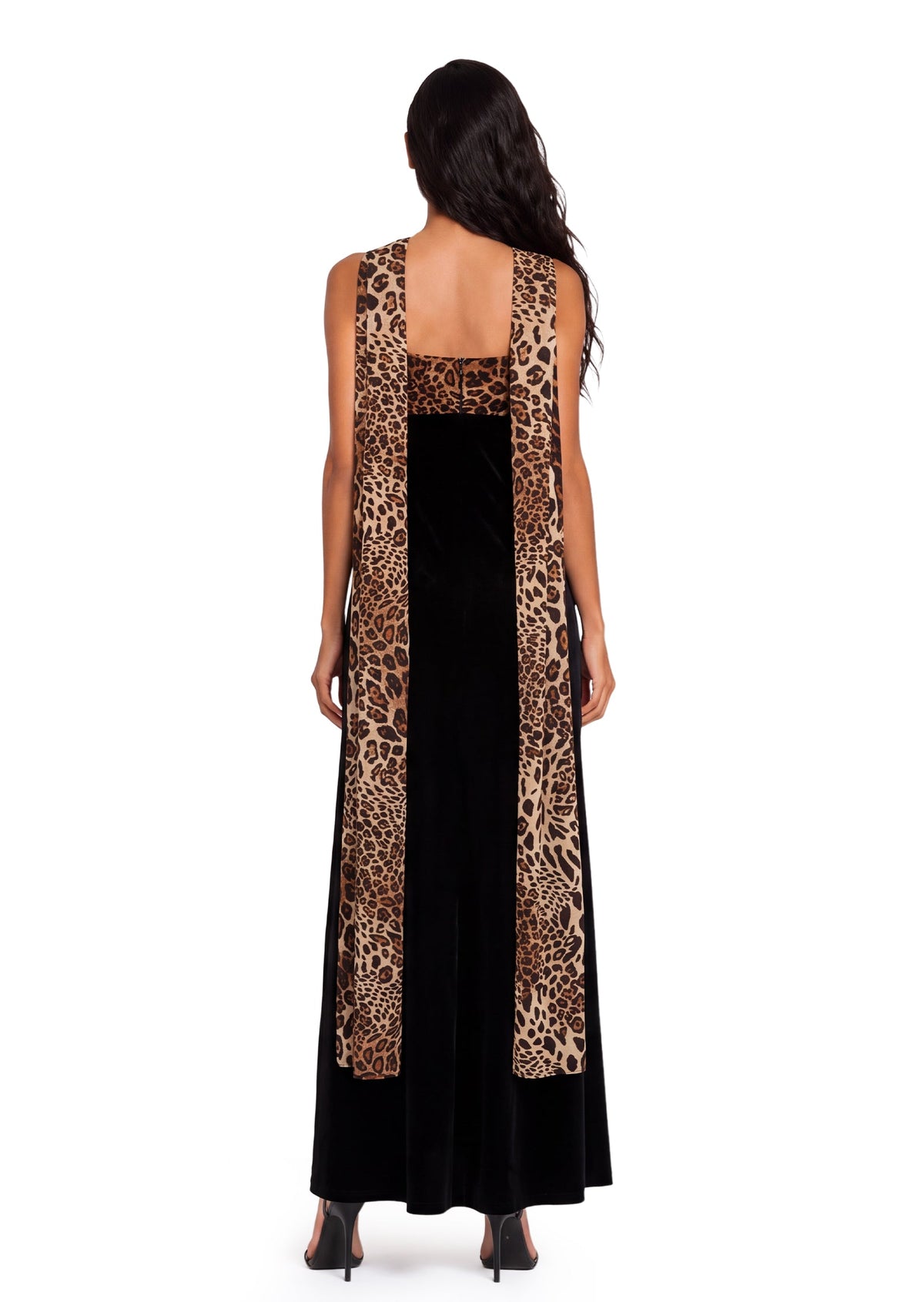 Cabo Sleeveless Printed Maxi Dress