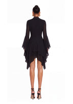 Naaji Long Sleeve Lace Mini Dress