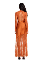 Dagur Lace  Satin Maxi Dress