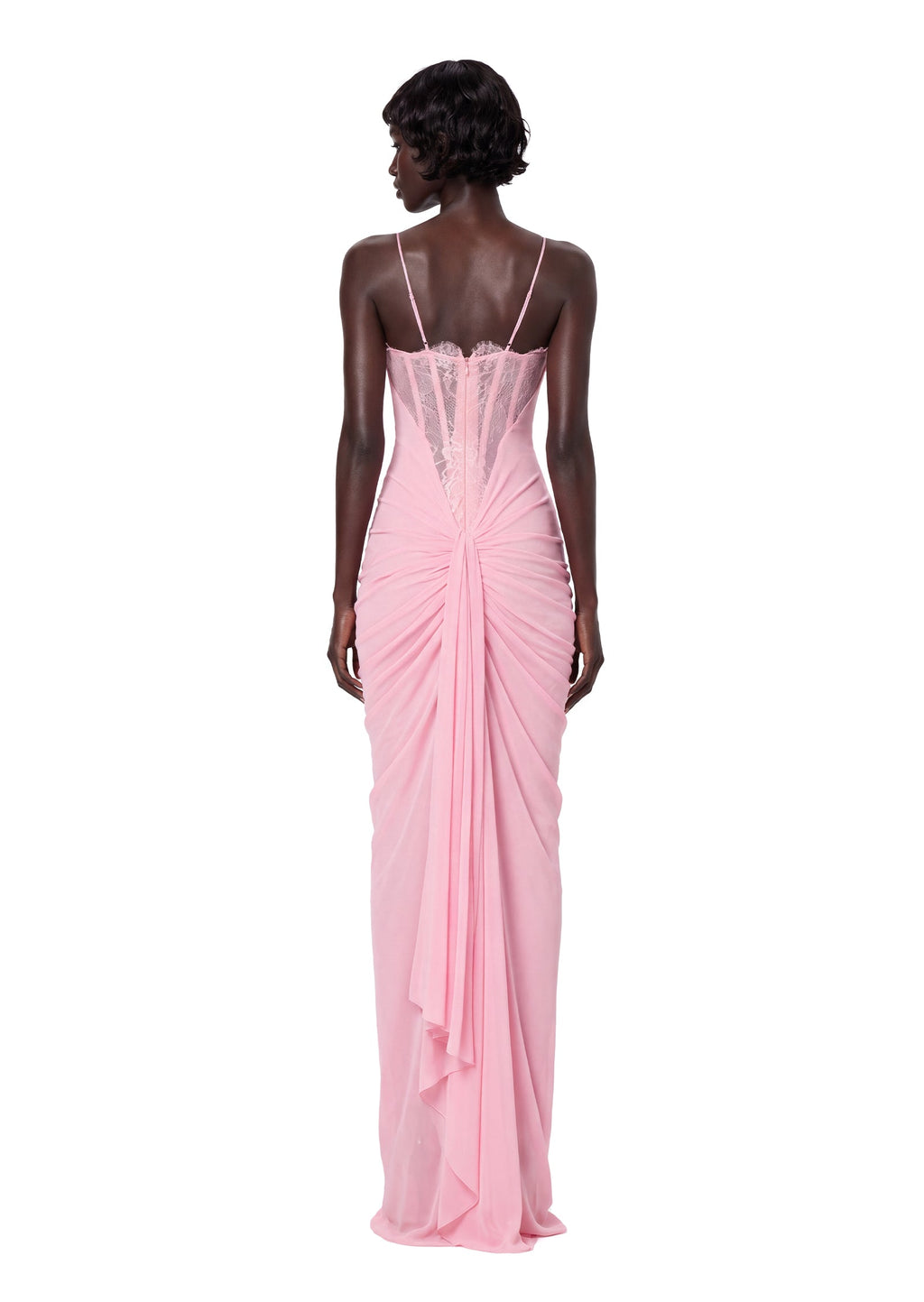 Daenerys Sheer Lace Maxi Dress