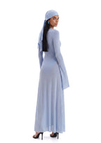 Kazi Long Sleeved Sheer Midi Dress