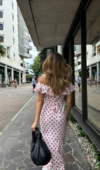 Polka Dot Maxi Dress