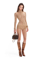 Palani Lace Shirt & Shorts Set