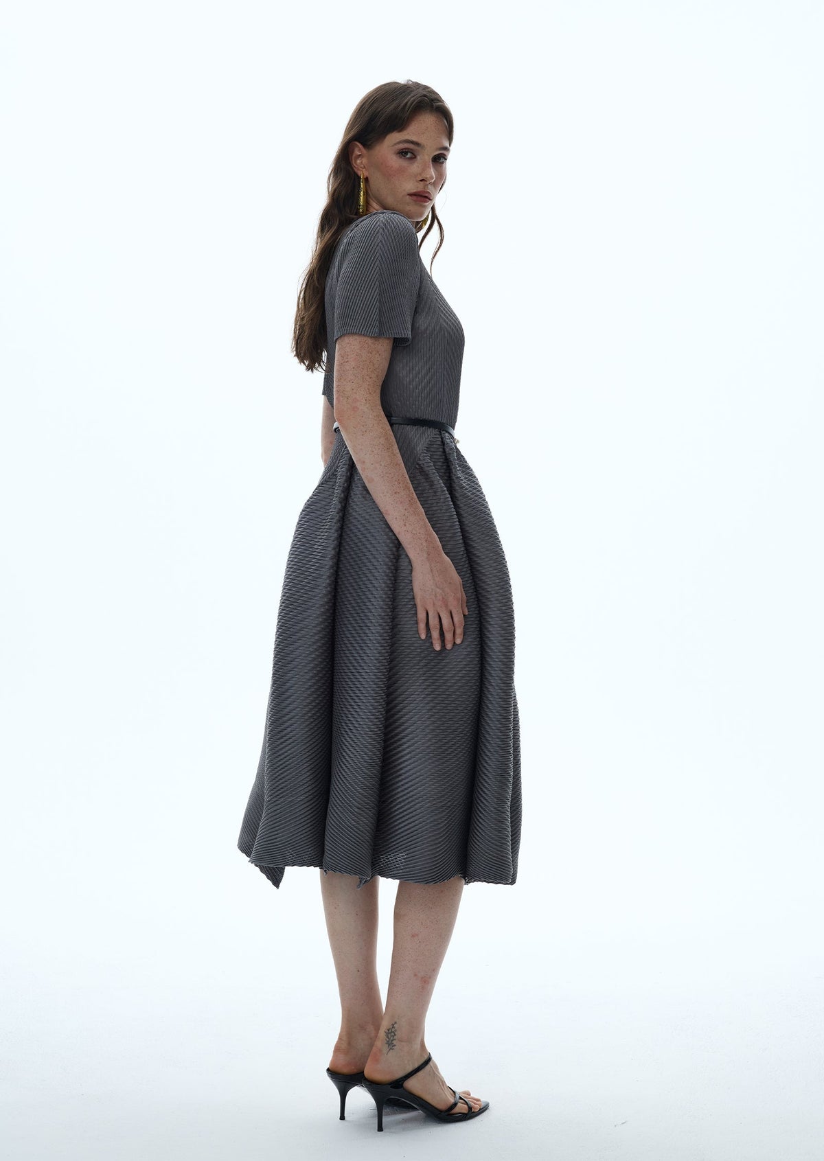 Macaulay High-Elasticity Midi Dress