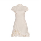Olyra Ruffled Mini Dress