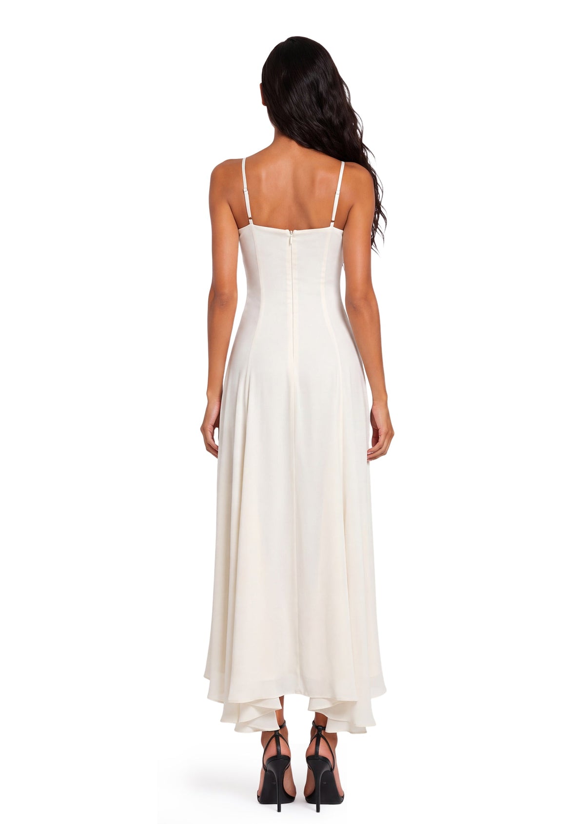 Cachi Sequin Strapless Maxi Dress