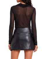 Eberto Slit Lace Skirt
