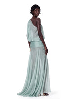 Mahoney Sheer Maxi Dress In Mint Green