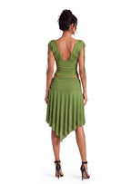 Gaius Deep V Neck Top & Skirt Set