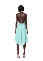 Eadoin Halter Neck Sequined Midi Dress