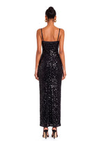 Gagenia Sequin Sleeveless Maxi Dress