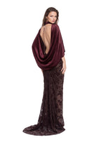 Kaiha Open Back Velvet Maxi Dress