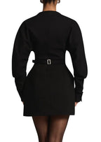 Easter Long Sleeve Blazer Mini Dress